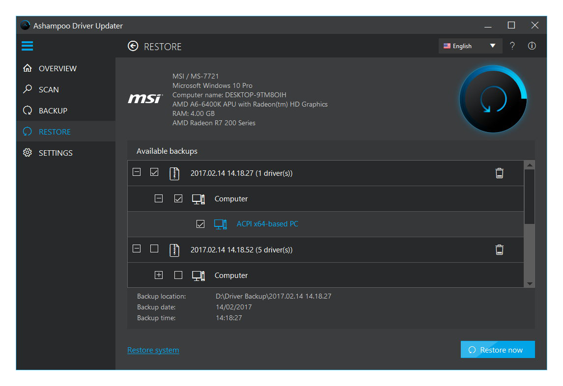 ashampoo® driver updater ashampoo® driver updater